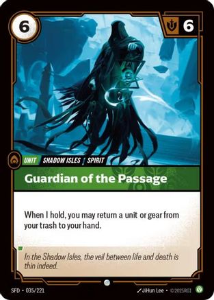 Guardian of the Passage (035/221) - Riftbound - [Spiritforged] Foil