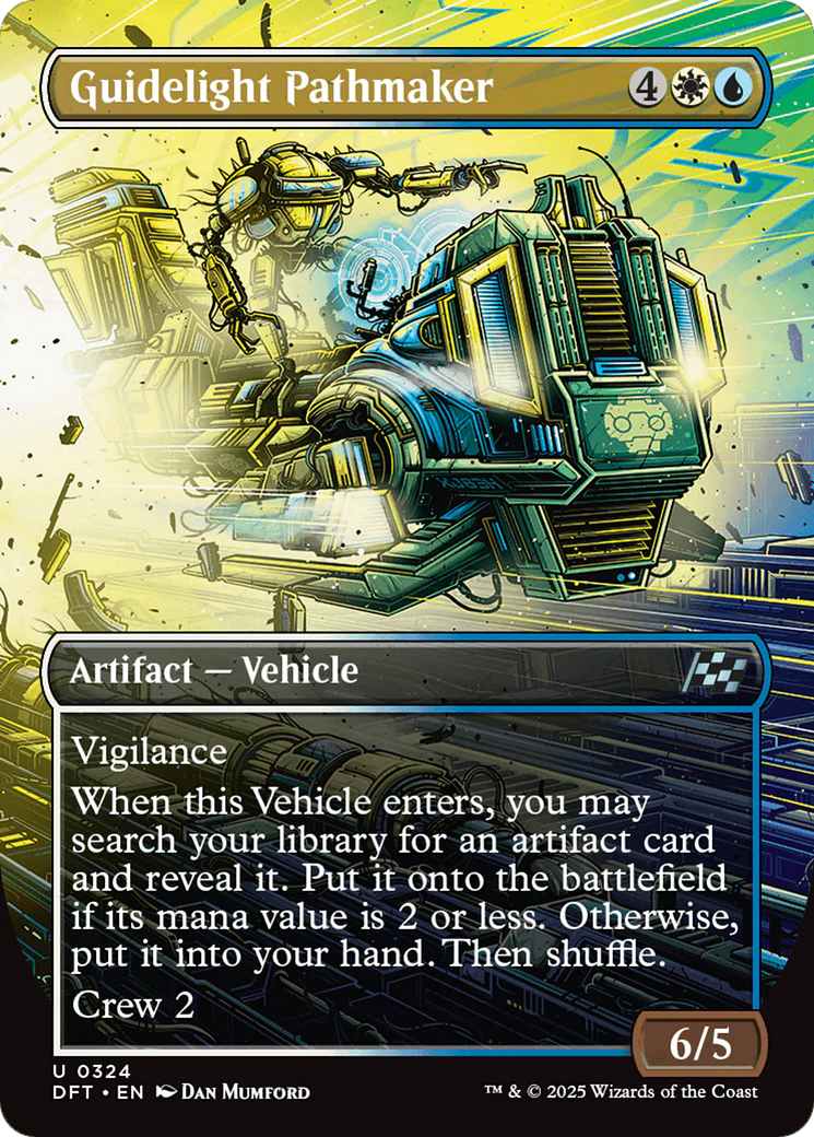 Guidelight Pathmaker (Borderless) [Aetherdrift] Foil