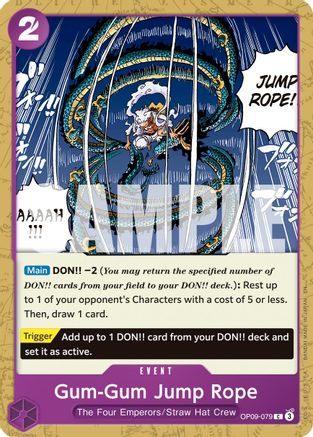 Gum-Gum Jump Rope (Reprint) (OP09-079) - [Premium Booster -The Best- Vol. 2]