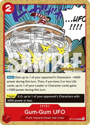 Gum-Gum UFO (OP10-020) - [Royal Blood Release Event Cards]