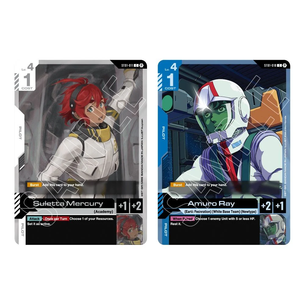 Gundam Card Game: Gundam  Starter Deck  – Heroic Beginnings [ST01] - Image 3