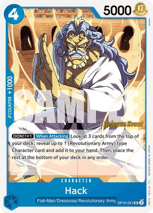 Hack (OP10-051) - [Royal Blood Release Event Cards]