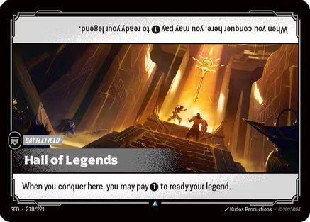 Hall of Legends (210/221) - Riftbound - [Spiritforged] Foil
