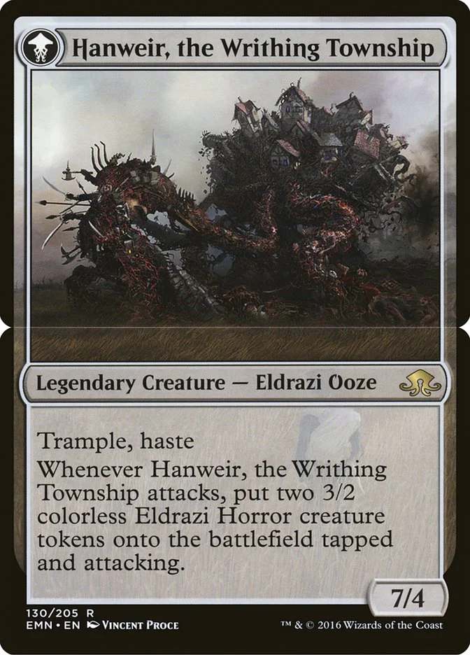 Hanweir, the Writhing Township [Eldritch Moon] Foil