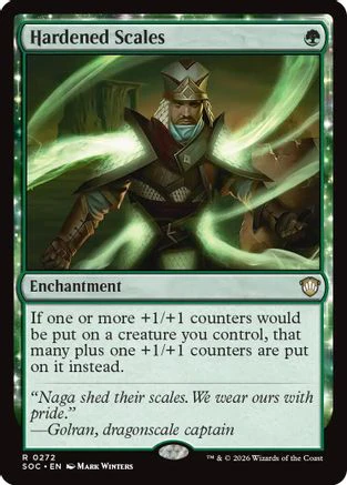 Hardened Scales  [Commander: Secrets of Strixhaven]