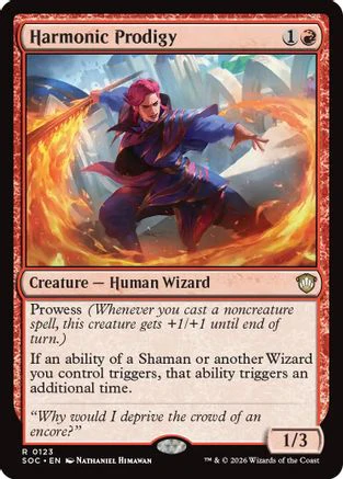 Harmonic Prodigy  [Commander: Secrets of Strixhaven]