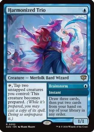 Harmonized Trio  [Secrets of Strixhaven] Foil