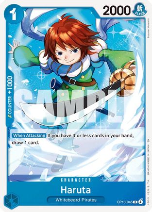 Haruta (OP13-045) - [Carrying On His Will]