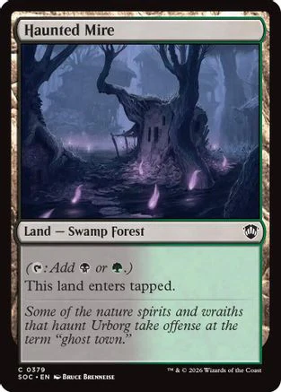 Haunted Mire  [Commander: Secrets of Strixhaven]