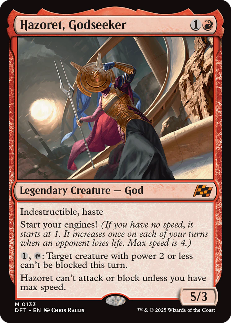 Hazoret, Godseeker [Aetherdrift] Foil