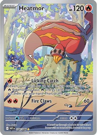 Heatmor (101/086) [Scarlet & Violet: White Flare]