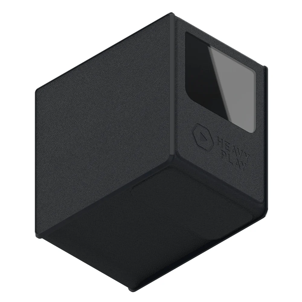 Heavy Play: RFG Deckbox MAX 133 DS - Warlock Black
