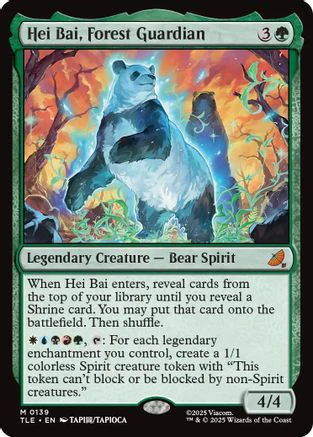 Hei Bai, Forest Guardian  [Avatar: The Last Airbender: Eternal-Legal] Foil