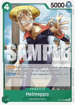Helmeppo (OP12-033) - [Legacy of the Master]