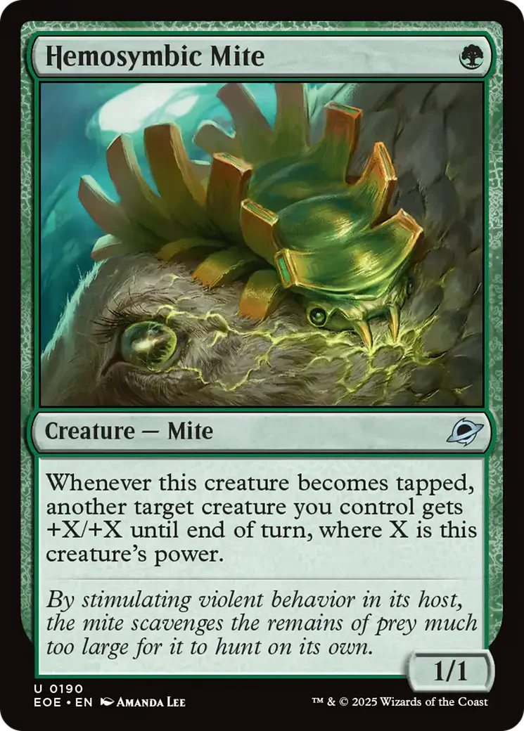 Hemosymbic Mite [Edge of Eternities] Foil