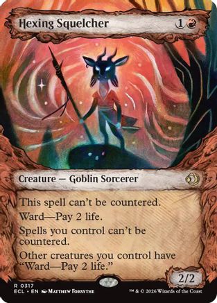 Hexing Squelcher (Showcase)  [Lorwyn Eclipsed] Foil