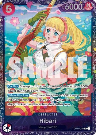 Hibari (Treasure Cup August 2025) (OP11-010) - [One Piece Promotion Cards] Foil