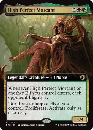 High Perfect Morcant (Extended Art)  [Lorwyn Eclipsed] Foil