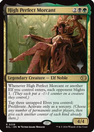 High Perfect Morcant  [Promo Pack: Lorwyn Eclipsed] Foil