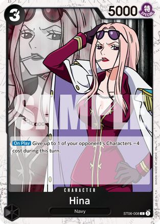 Hina (Pirate Foil) (ST06-008) - [Premium Booster -The Best- Vol. 2] Foil