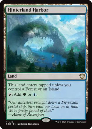 Hinterland Harbor  [Commander: Secrets of Strixhaven]