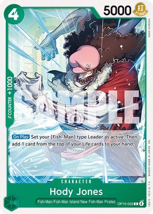 Hody Jones (OP15-033) - [Adventure on Kami's Island]