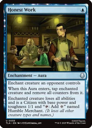 Honest Work  [Avatar: The Last Airbender]