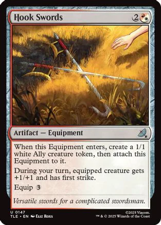Hook Swords  [Avatar: The Last Airbender: Eternal-Legal] Foil