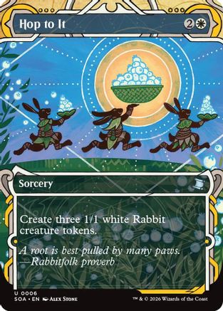 Hop to It  [Secrets of Strixhaven: Mystical Archive] Foil