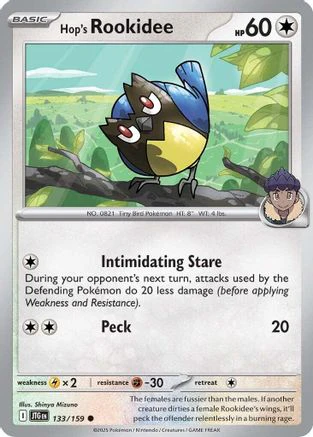 Hop's Rookidee (133/159) [Scarlet & Violet: Journey Together]