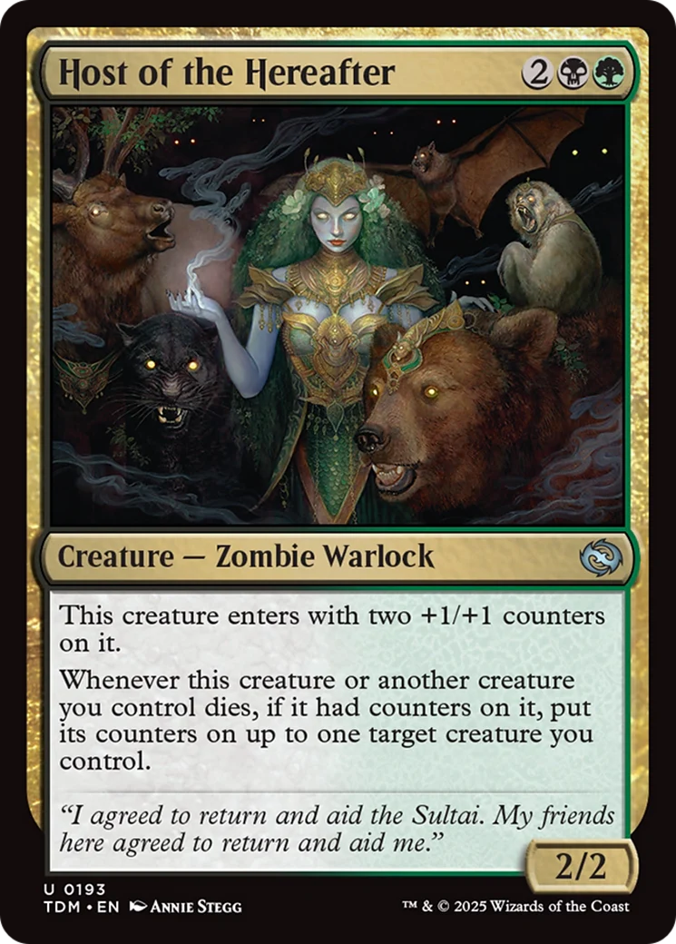 Host of the Hereafter [Tarkir: Dragonstorm] Foil
