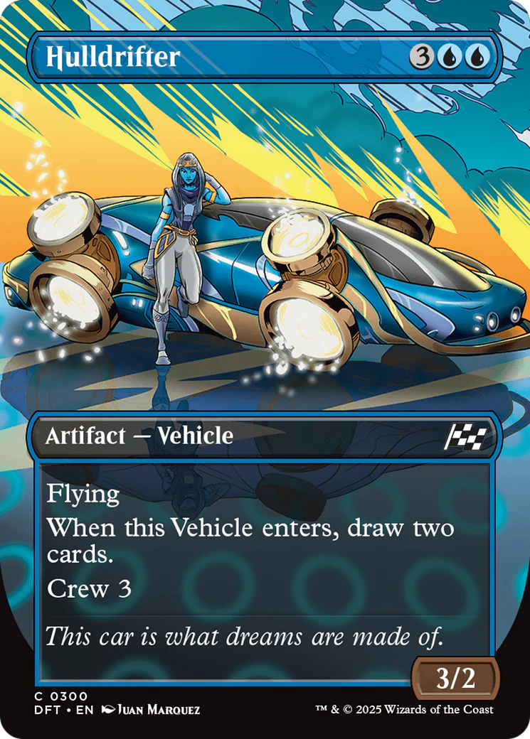 Hulldrifter (Borderless) [Aetherdrift] Foil