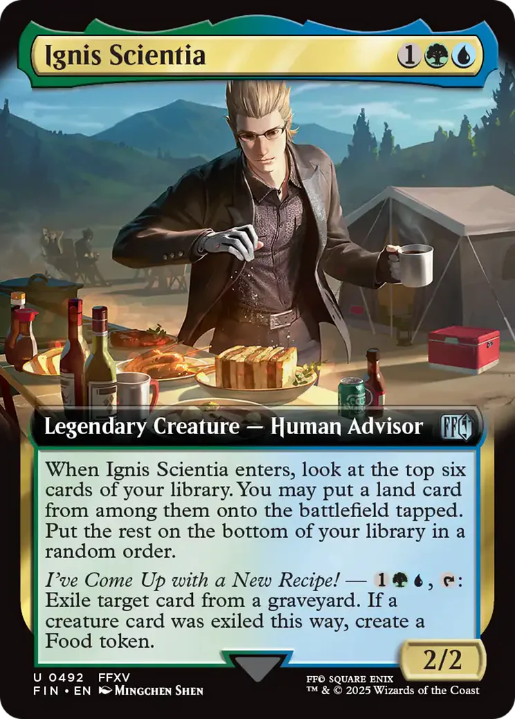 Ignis Scientia (Extended Art) [FINAL FANTASY] Foil