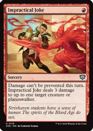 Impractical Joke  [Secrets of Strixhaven] Foil
