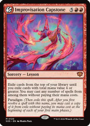 Improvisation Capstone  [Secrets of Strixhaven] Foil