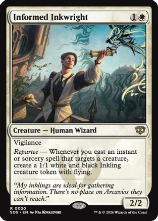 Informed Inkwright  [Secrets of Strixhaven] Foil
