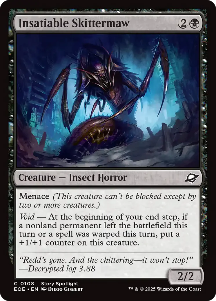 Insatiable Skittermaw [Edge of Eternities] Foil