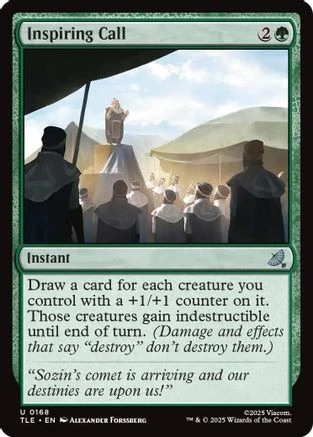 Inspiring Call  [Avatar: The Last Airbender: Eternal-Legal] Foil