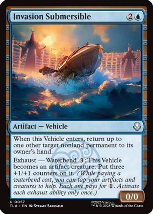 Invasion Submersible  [Avatar: The Last Airbender] Foil