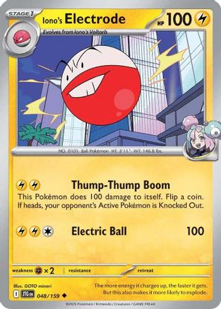 Iono's Electrode (048/159) [Scarlet & Violet: Journey Together] Reverse Holofoil