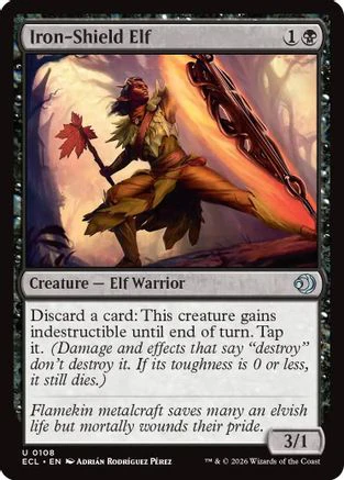 Iron-Shield Elf  [Lorwyn Eclipsed]