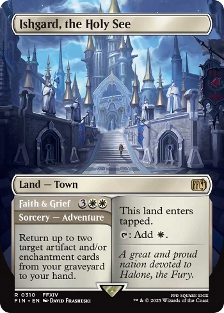 Ishgard, the Holy See (Borderless) [FINAL FANTASY] Foil