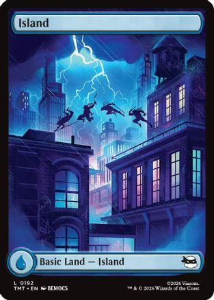 Island (0192)  [Teenage Mutant Ninja Turtles] Foil