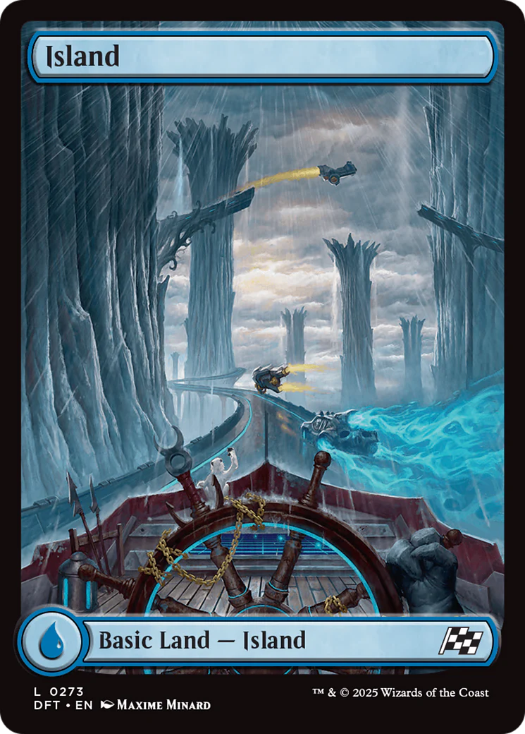 Island (0273) [Aetherdrift] Foil