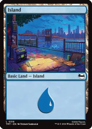 Island (0316)  [Teenage Mutant Ninja Turtles] Foil