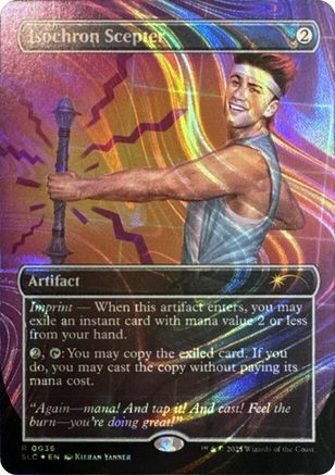 Isochron Scepter (Halo Foil)  [Secret Lair Countdown Kit] Foil