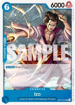 Izo (OP13-041) - [Carrying On His Will]