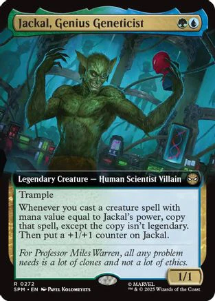 Jackal, Genius Geneticist (Extended Art)  [Marvel's Spider-Man] Foil