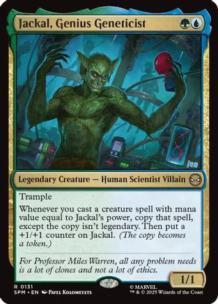Jackal, Genius Geneticist  [Marvel's Spider-Man] Foil