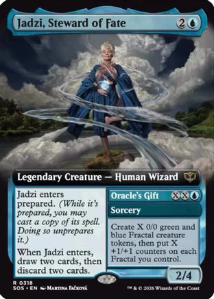 Jadzi, Steward of Fate (Extended Art)  [Secrets of Strixhaven]